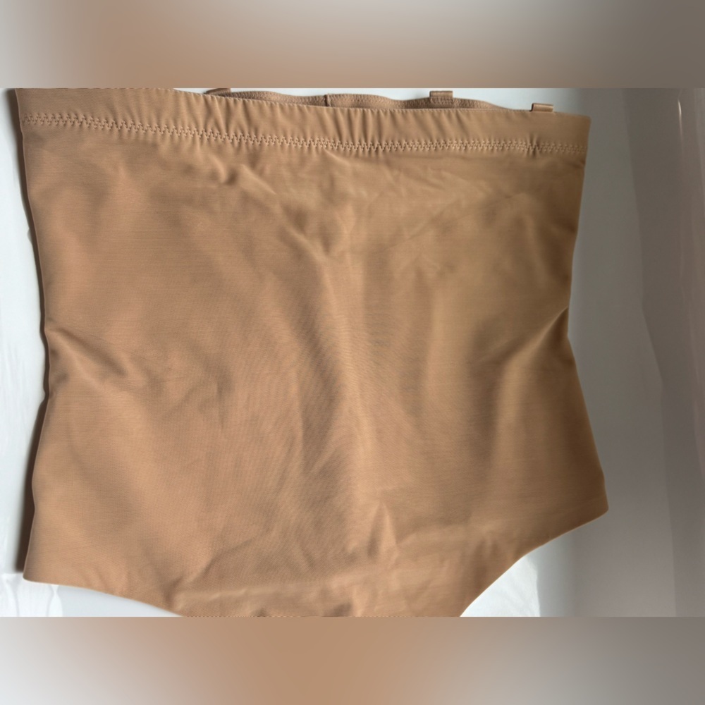 Honeylove SuperPower Thong Bodysuit Shapewear Nude Size 1X with Wash Bag - Picture 4 of 11